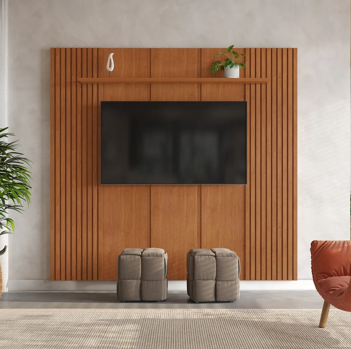 Painel até 75″ Union 2,34 Naturale – MAVAULAR