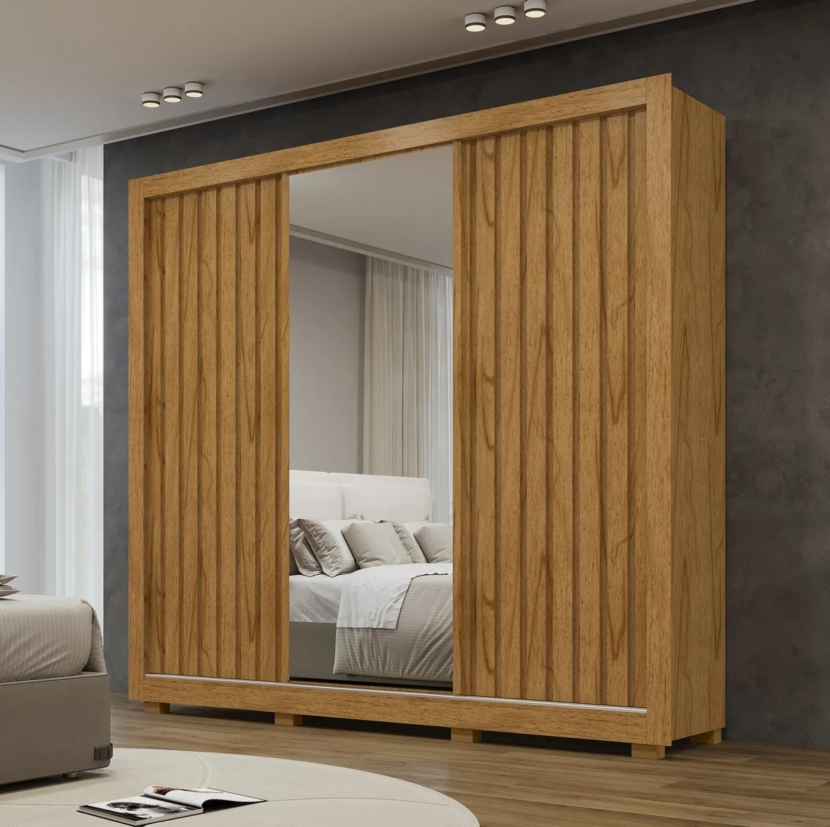 Guarda-Roupa Teresópolis 2,25 m Cinamomo – RUD RACK