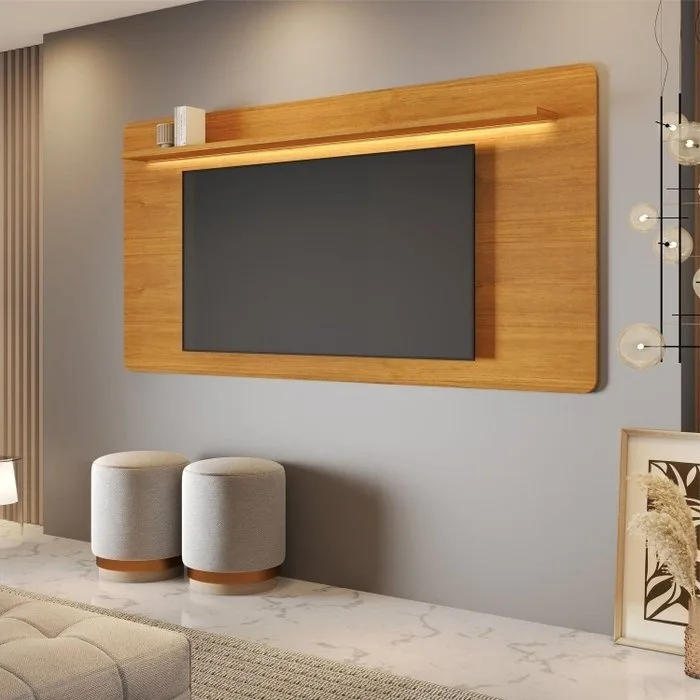 Painel até 70″ Cristal Cinamomo – JCM MOVELARIA