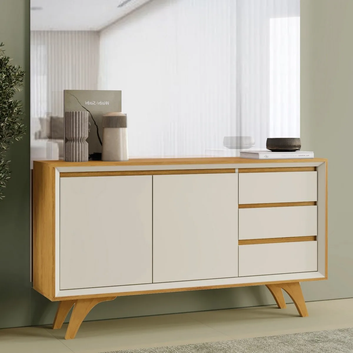 Buffet Vertex Naturale/Off White – MAVAULAR