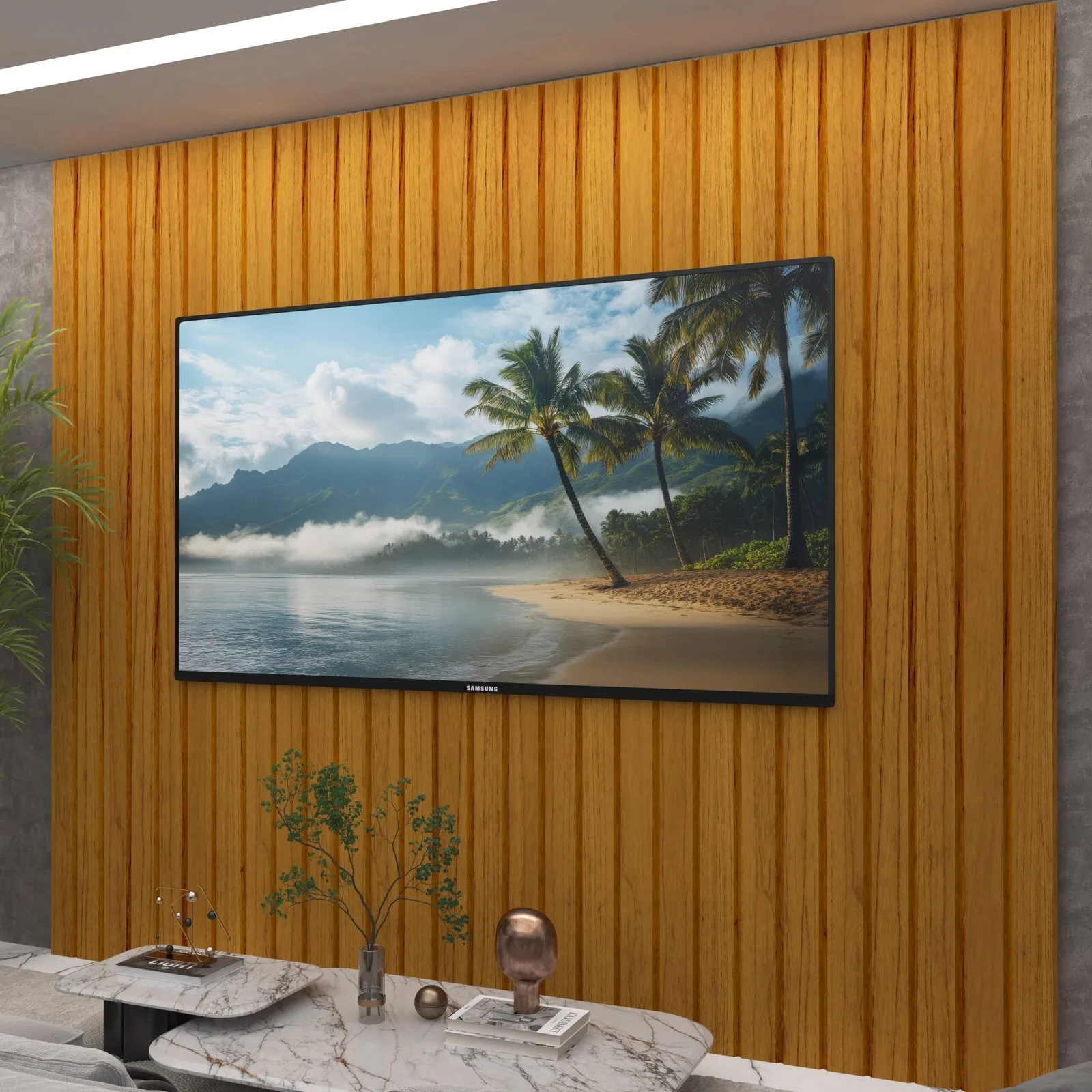 Painel até 85″ Majestade 230 Naturale – GELIUS