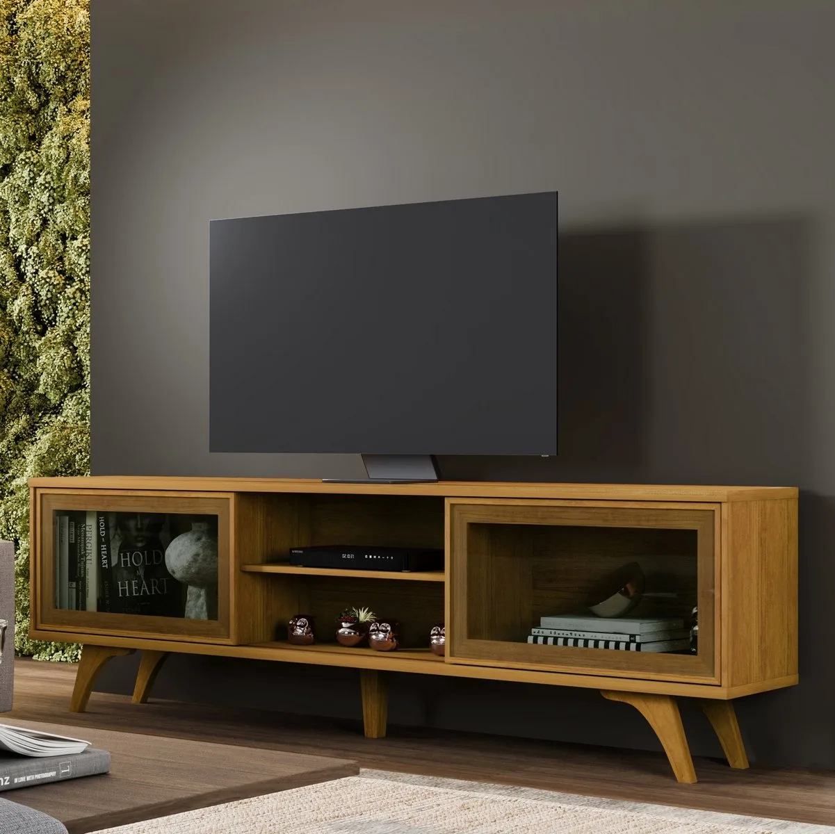 Rack até 75″ Vitrum Naturale – MAVAULAR